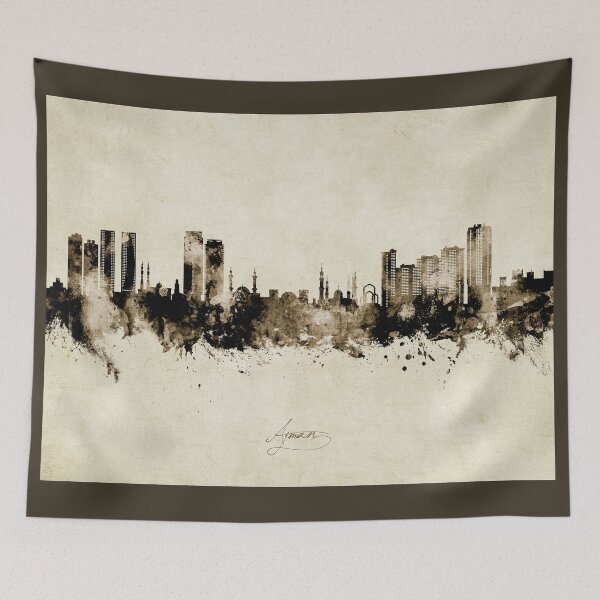 Item preview, Ajman Skyline designed and sold by ArtPrints.