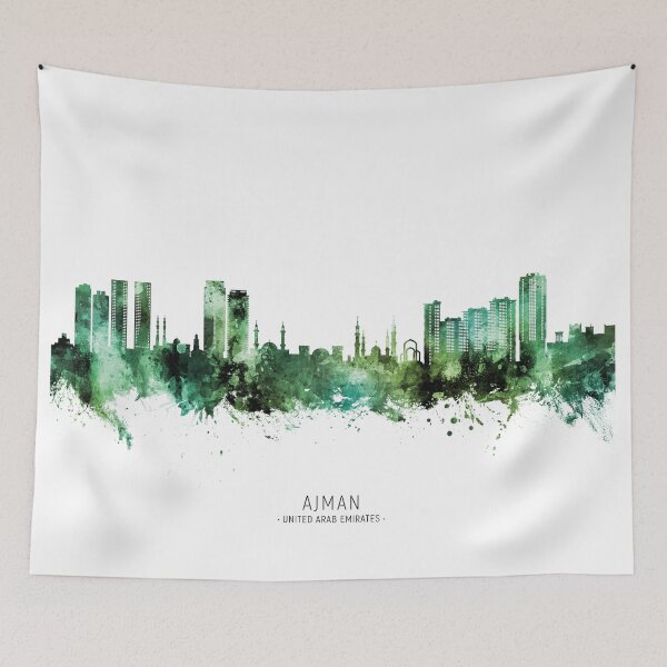 Item preview, Ajman Skyline designed and sold by ArtPrints.