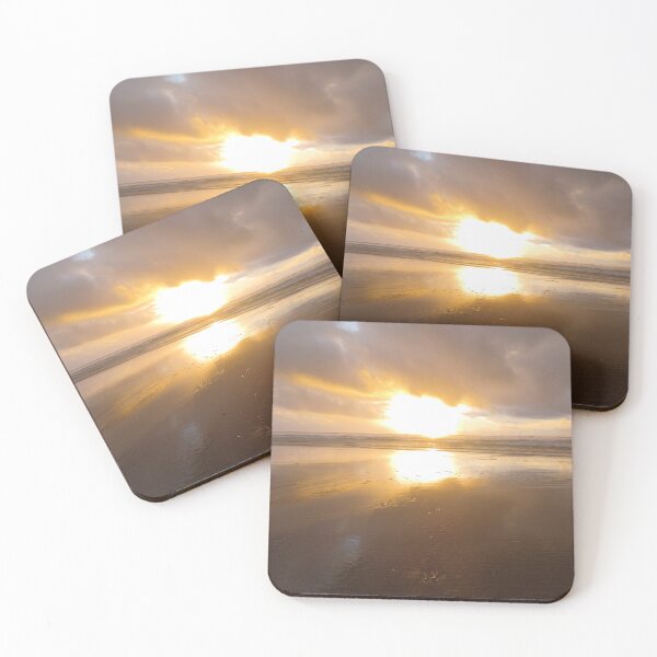 Item preview, Golden Sunset - Porthtowan Beach  designed and sold by TinctureTea.