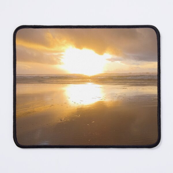 Item preview, Golden Sunset - Porthtowan Beach  designed and sold by TinctureTea.