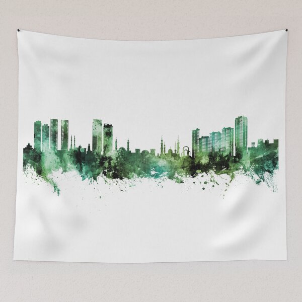 Item preview, Ajman Skyline designed and sold by ArtPrints.