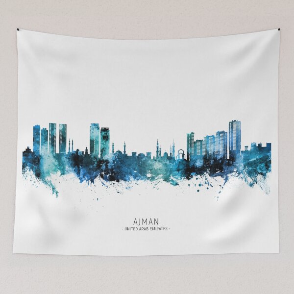 Item preview, Ajman Skyline designed and sold by ArtPrints.