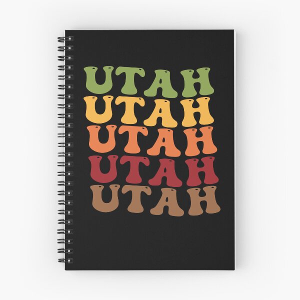 Item preview, Utah Retro Vintage Groovy Wavy Text Classic designed and sold by CoolCreative.