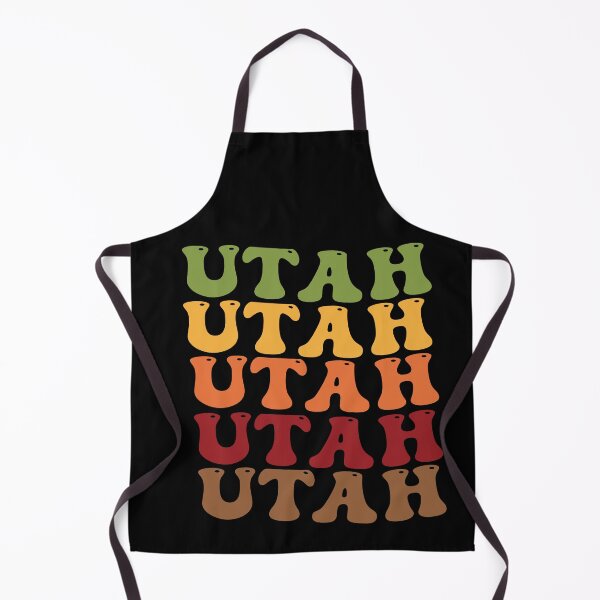 Item preview, Utah Retro Vintage Groovy Wavy Text Classic designed and sold by CoolCreative.