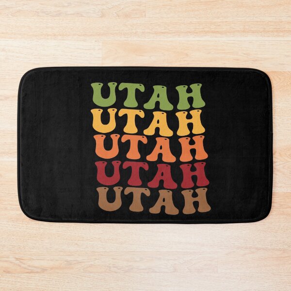 Item preview, Utah Retro Vintage Groovy Wavy Text Classic designed and sold by CoolCreative.