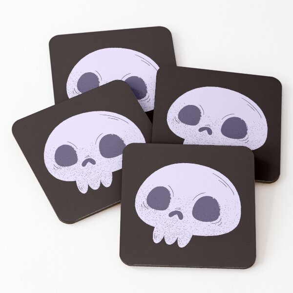 Item preview, purple shade skull halloween pattern designed and sold by The magic  Yellow bus.
