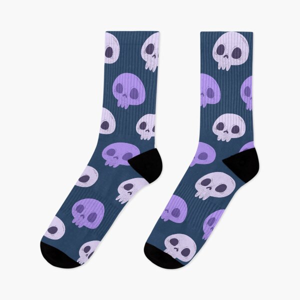 Item preview, purple shade skull halloween pattern designed and sold by The magic  Yellow bus.