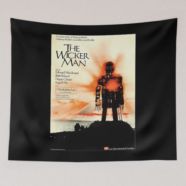 Item preview, UK "The Wicker Man" Film Poster   designed and sold by MichaelVic.