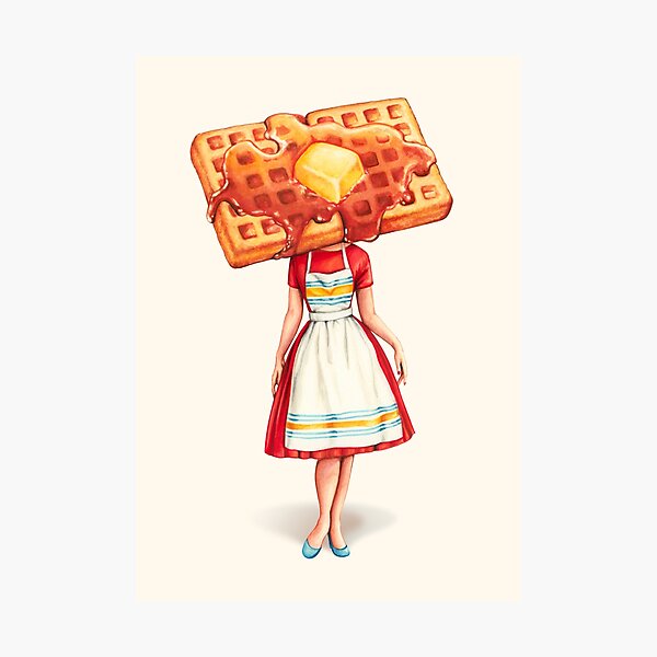 Item preview, Waffle Housewife designed and sold by Kelly  Gilleran.