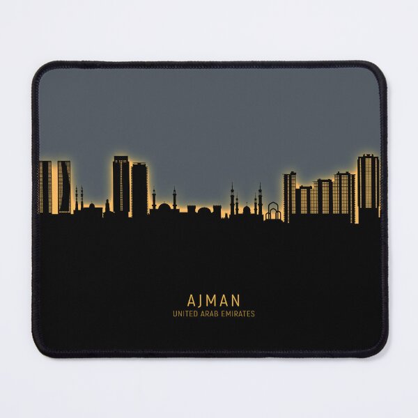 Item preview, Ajman Skyline designed and sold by ArtPrints.