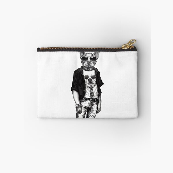 Item preview, Cool looking dog in lit cloths designed and sold by MudPuppet.