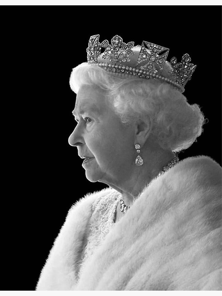 "Queen Elizabeth II death" Poster for Sale by steblyshop | Redbubble