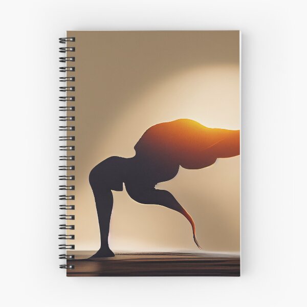 Item preview, Abstract Art of Yoga poses  - Created by Artificial Intelligence designed and sold by Created-by-AI.