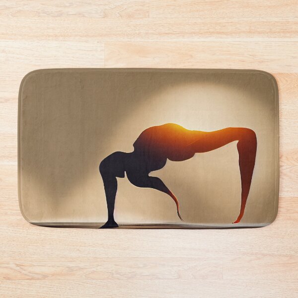 Item preview, Abstract Art of Yoga poses  - Created by Artificial Intelligence designed and sold by Created-by-AI.