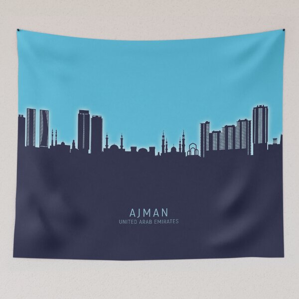 Item preview, Ajman Skyline designed and sold by ArtPrints.