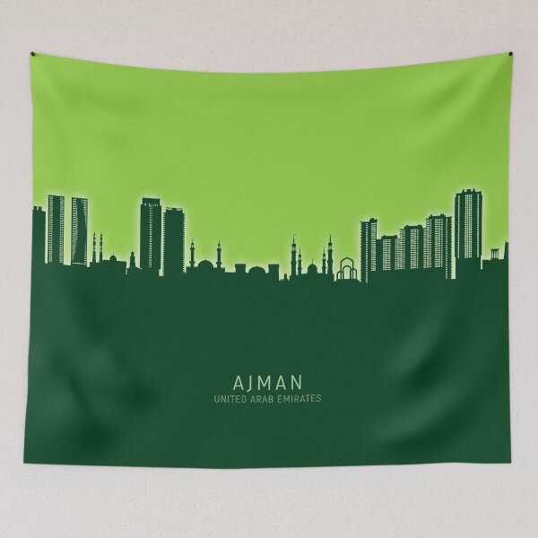Item preview, Ajman Skyline designed and sold by ArtPrints.