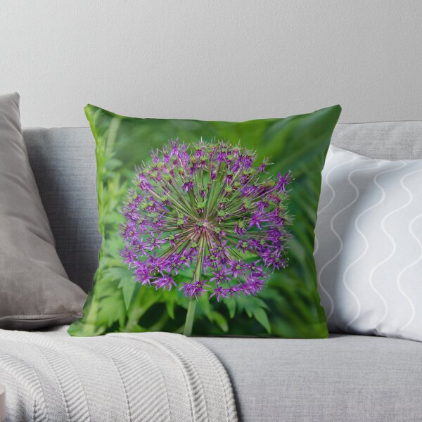 Spiky Orb Throw Pillow