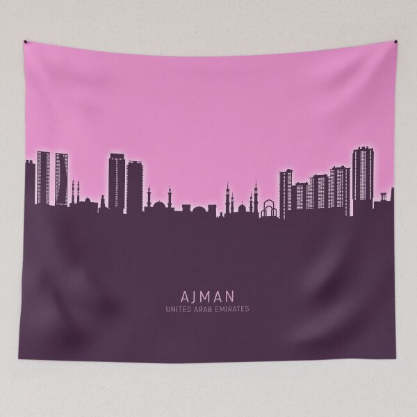 Item preview, Ajman Skyline designed and sold by ArtPrints.