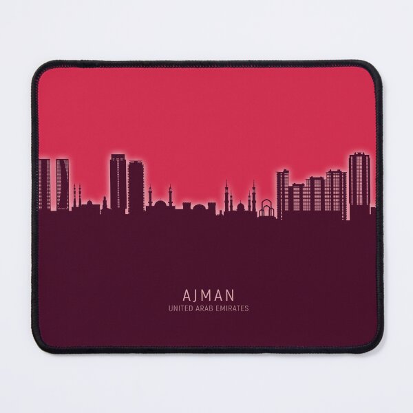 Item preview, Ajman Skyline designed and sold by ArtPrints.