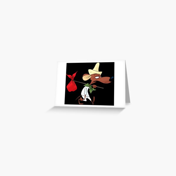 Speedy Gonzales Art Print Greeting Card by CheChain