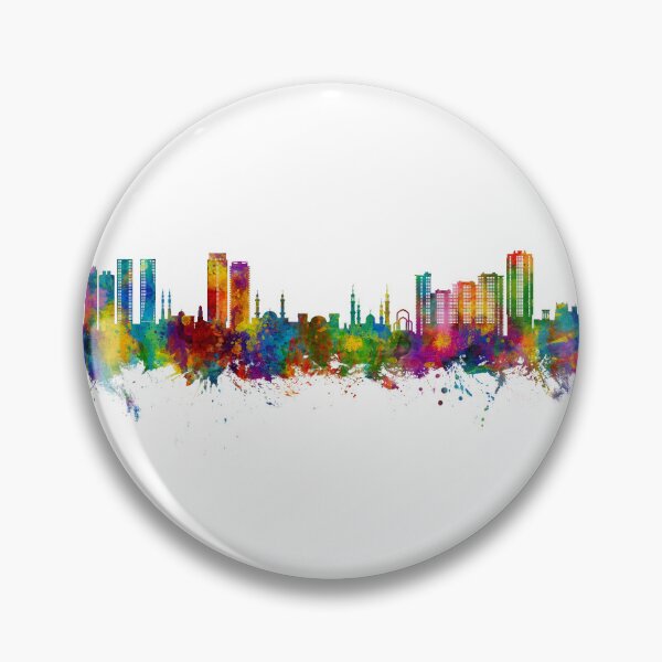 Item preview, Ajman Skyline designed and sold by ArtPrints.