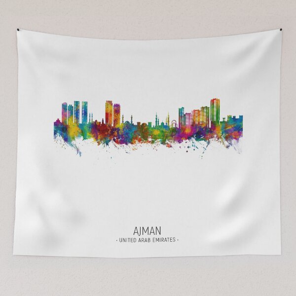 Item preview, Ajman Skyline designed and sold by ArtPrints.