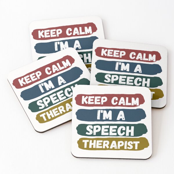 Item preview, Keep Calm Im A Speech Therapist Designs designed and sold by Manilyn0907.
