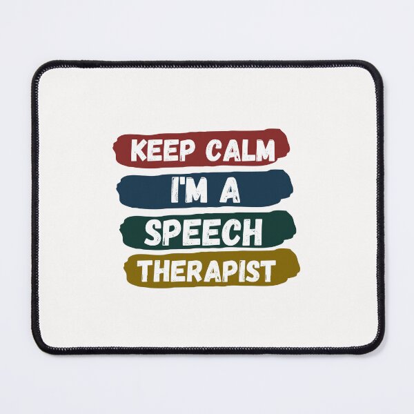 Item preview, Keep Calm Im A Speech Therapist Designs designed and sold by Manilyn0907.