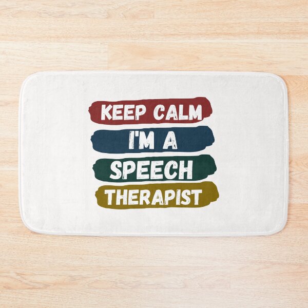 Item preview, Keep Calm Im A Speech Therapist Designs designed and sold by Manilyn0907.