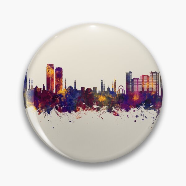 Item preview, Ajman Skyline designed and sold by ArtPrints.
