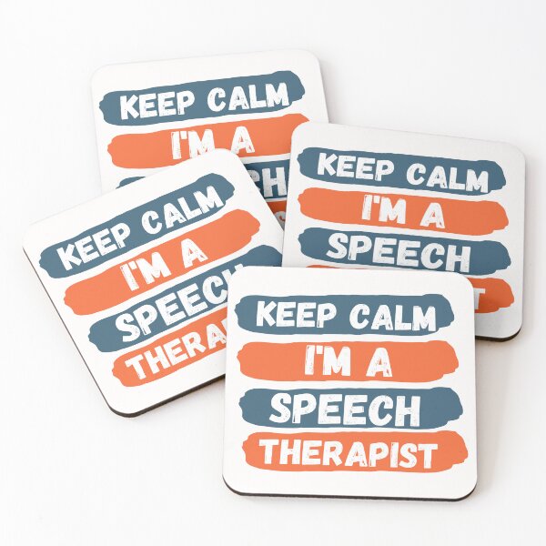 Item preview, Keep Calm Im A Speech Therapist Designs designed and sold by Manilyn0907.