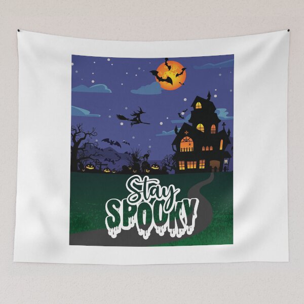 Item preview, Happy Halloween Halloween Costume/Design Witch castle Halloween designed and sold by HiruK.