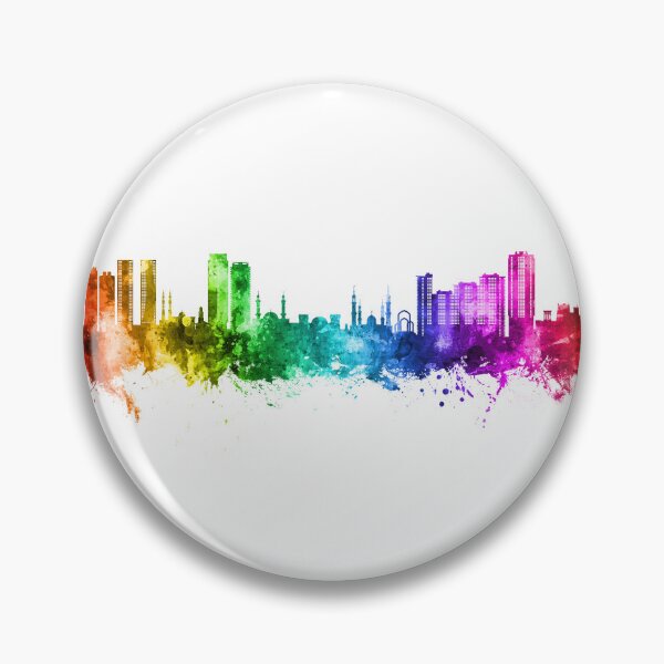 Item preview, Ajman Skyline designed and sold by ArtPrints.