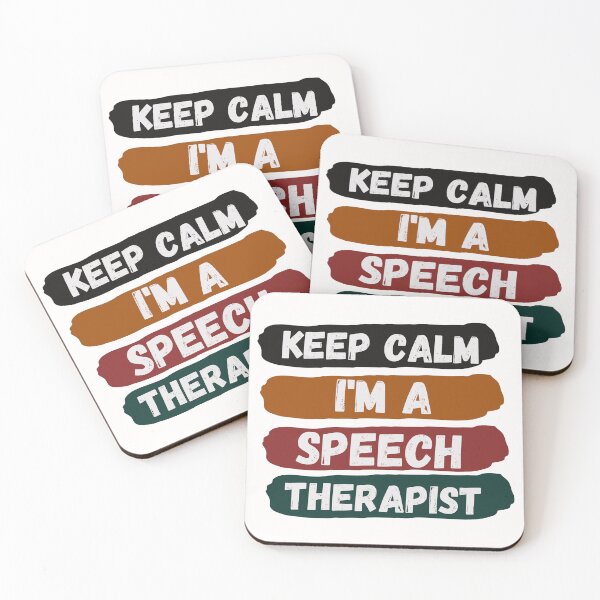 Item preview, Keep Calm Im A Speech Therapist Designs designed and sold by Manilyn0907.