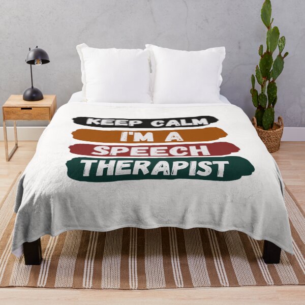 Item preview, Keep Calm Im A Speech Therapist Designs designed and sold by Manilyn0907.