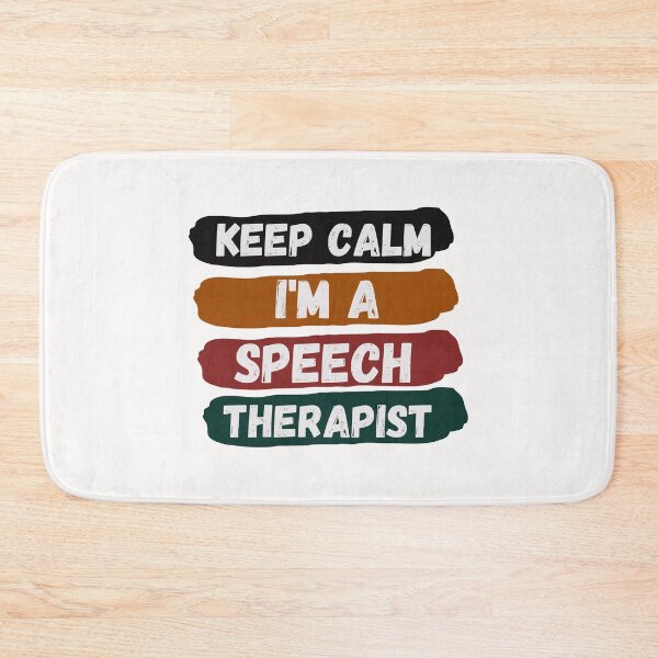 Item preview, Keep Calm Im A Speech Therapist Designs designed and sold by Manilyn0907.
