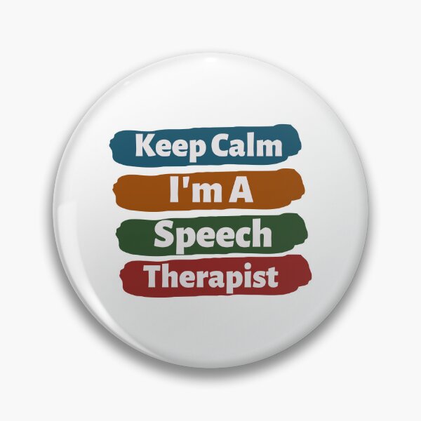 Item preview, Keep Calm Im A Speech Therapist Designs designed and sold by Manilyn0907.
