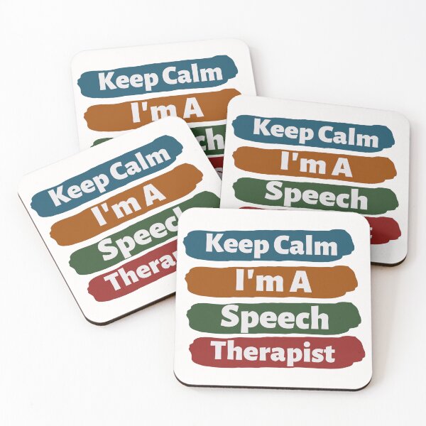 Item preview, Keep Calm Im A Speech Therapist Designs designed and sold by Manilyn0907.