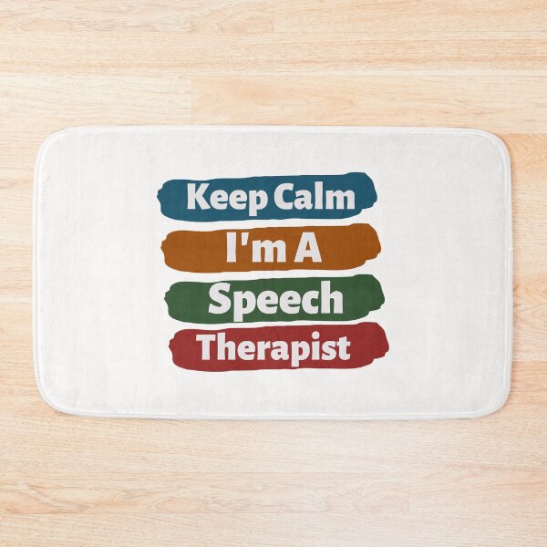 Item preview, Keep Calm Im A Speech Therapist Designs designed and sold by Manilyn0907.