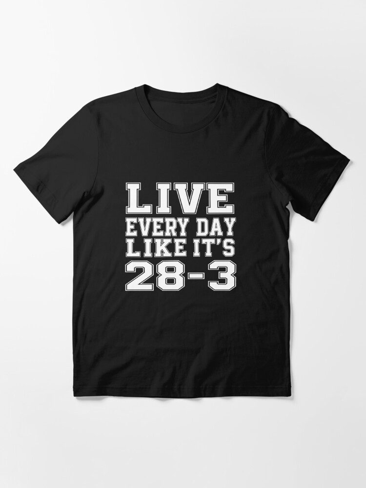 The Awesome Boston 3rd & Edelman T Shirt Black