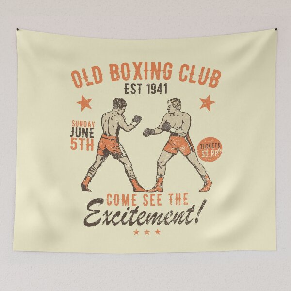 Item preview, vintage T Shirt retro distressed boxing boxers  designed and sold by JakeRhodes.
