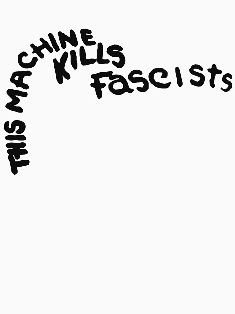 Thumbnail 7 von 7, Classic T-Shirt, Diese Maschine tötet Faschisten Guthrie Guitar designt und verkauft von DouglasFrank.