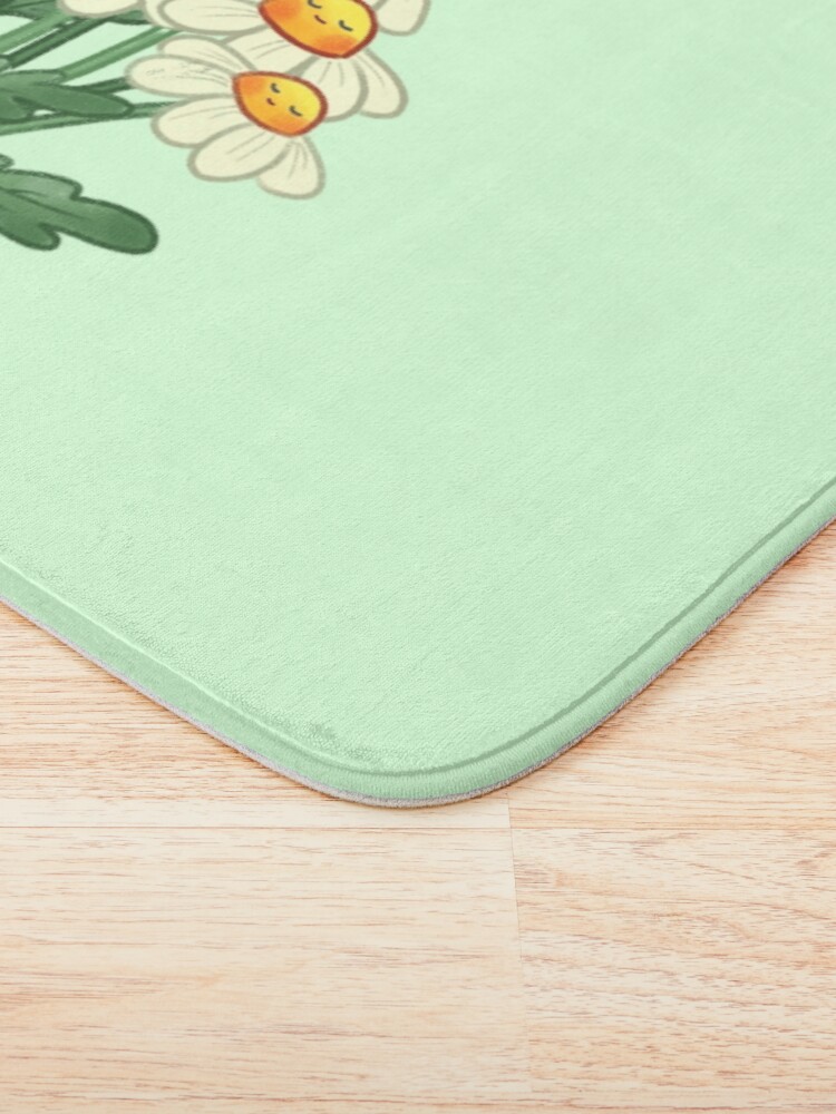 Alternate view of Sleepy Daisies Bath Mat