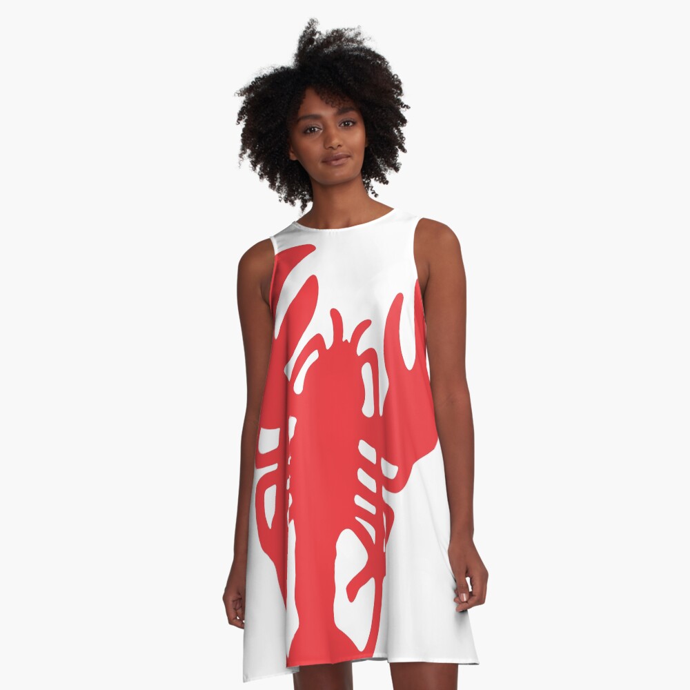 Red Lobster A-Line Dress