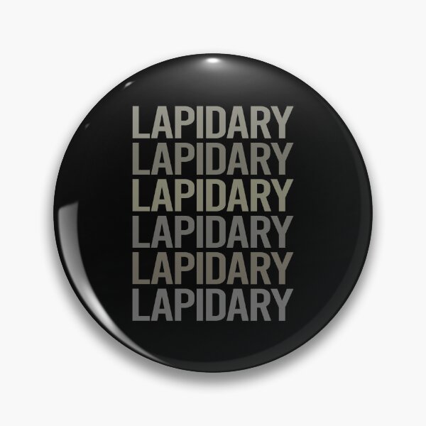 Item preview, Gray Text Art Lapidary Lapidarist designed and sold by StoreCalamity.