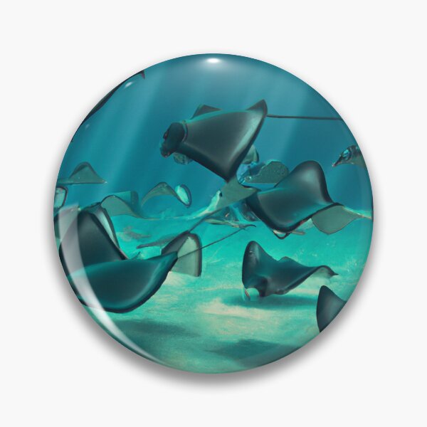 Item preview, Sting Rays in Ocean designed and sold by Parag's Travel Shop.