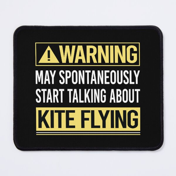 Item preview, Warning About Kite Flying designed and sold by WrightTrouble.