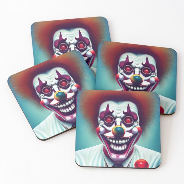 Item preview, Funny halloween circus clown designed and sold by mrlongfield.