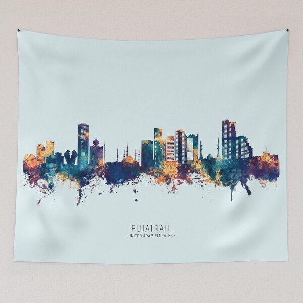 Item preview, Fujairah Skyline designed and sold by ArtPrints.