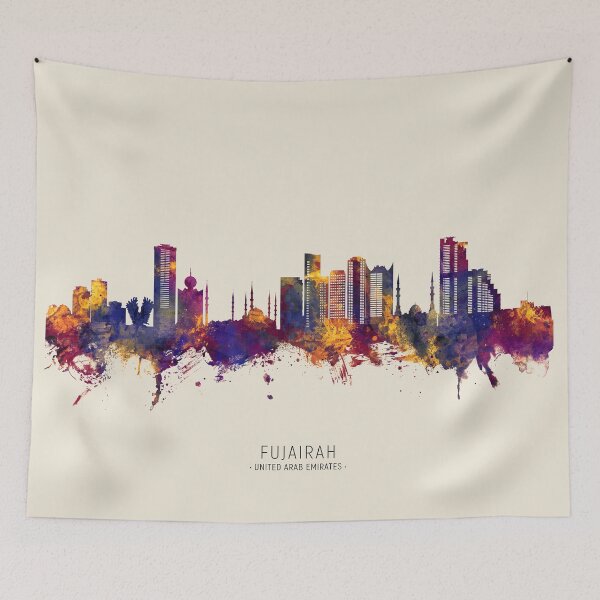 Item preview, Fujairah Skyline designed and sold by ArtPrints.
